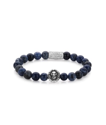 BRACELET REBEL & ROSE MAD BLUE LION 8MM prix pour 