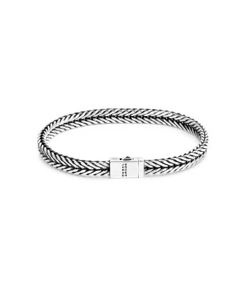 BRACELET REBEL & ROSE ARGENT TRESSE la chaussure