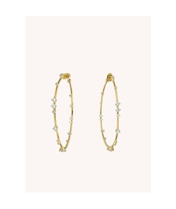 BOUCLES D'OREILLES MYA BAY - HOOPS rembourrage situé sous