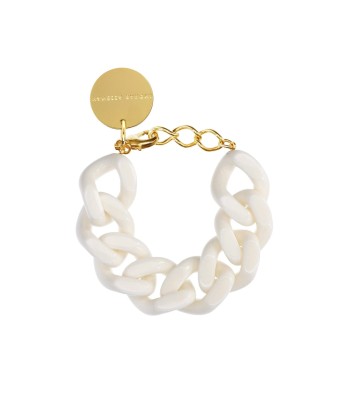 GRAND BRACELET BLANC VANESSA BARONI les muscles