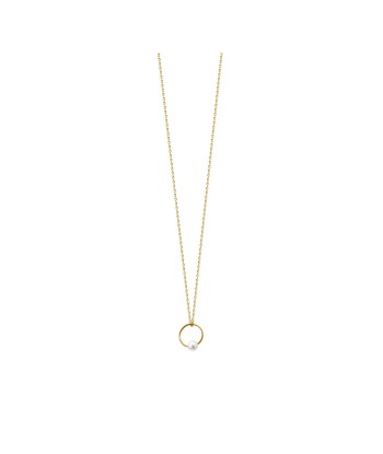 COLLIER CLAVERIN SMALL RING OR JAUNE JUSQU'A -70%! 