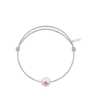 BRACELET CORDON SIMPLY PEARLY PERLE BLANCHE de la marque