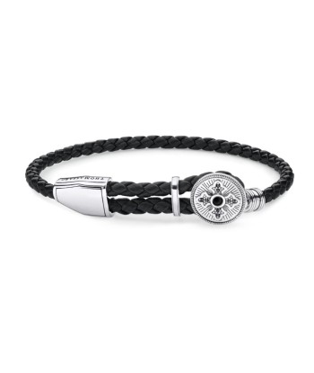 BRACELET THOMAS SABO STERLING SILVER NOIR Economisez 