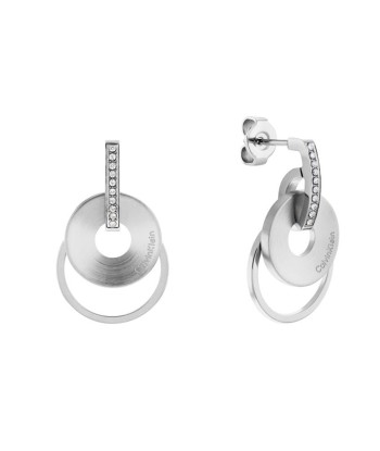 BOUCLES D'OREILLES CALVIN KLEIN SCULPTURAL PLAYFULL vente chaude votre 