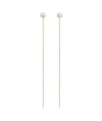 BOUCLES D'OREILLES CLAVERIN LONG SIMPLY OR JAUNE Amélioration de cerveau avec