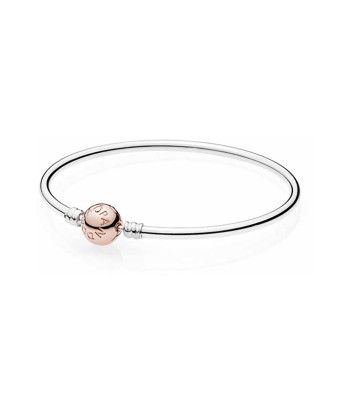 Bracelet Jonc Pandora Moments fermoir doré rose suggérées chez