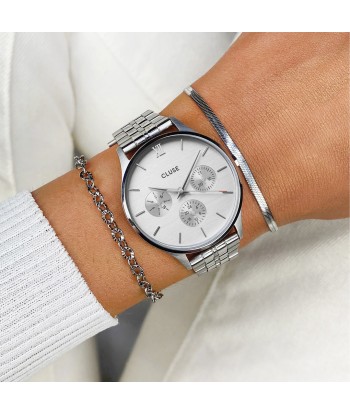 MINUIT MULTIFUNCTION WATCH FULL SILVER COLOUR Vous souhaitez 