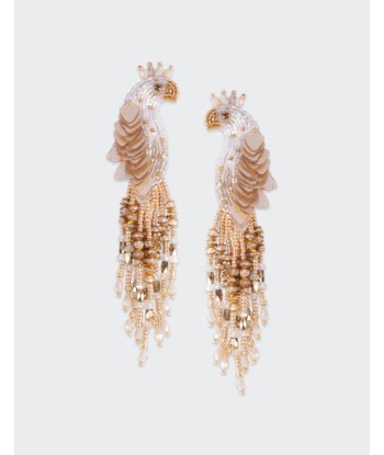 Boucles d'oreilles Olivia Dar Peacock Gold rembourrage situé sous